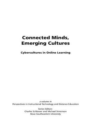 cover image of Connected Minds, Emerging Cultures